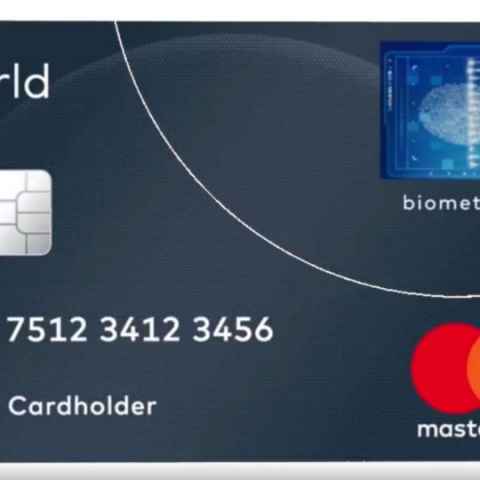 Mastercard S Biometric Card Has An Embedded Fingerprint Sensor Digit