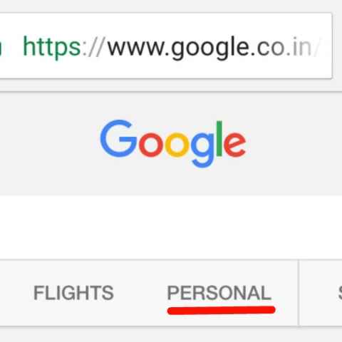 New Personal Tab In Google Search Displays User Specific Results