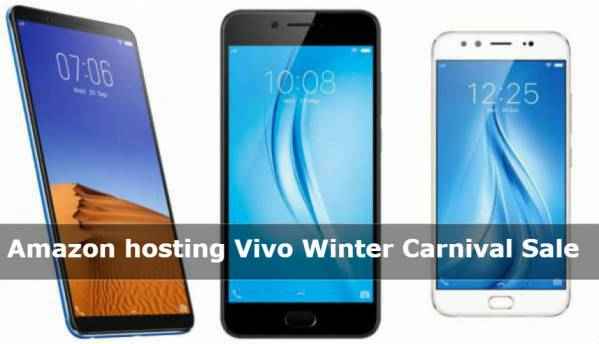 Vivo Winter Carnival Sale on Amazon: Deals on Vivo V7+, V5S, V5 Plus and more