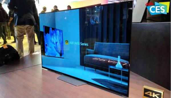 CES 2018: Sony announce A8F 4K OLED and X900F LCD TVs with Dolby Vision, HDR 10, Google Assistant and Amazon Echo support