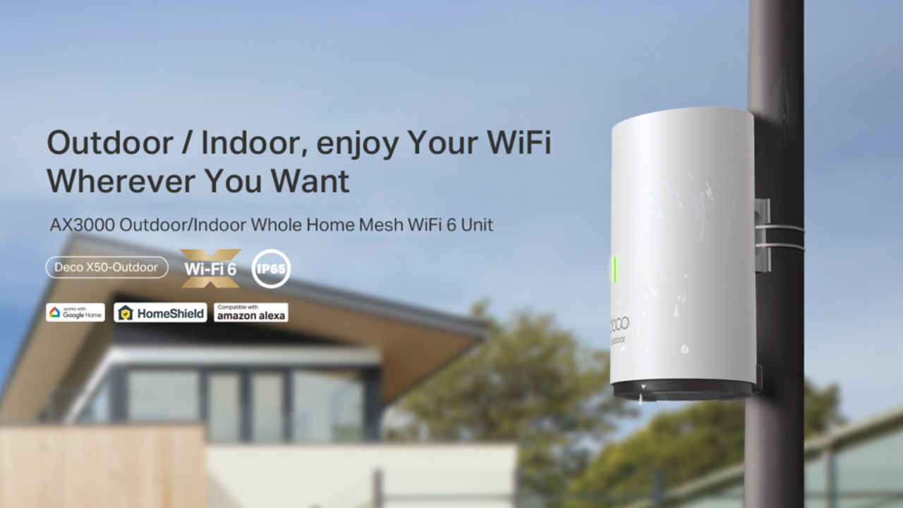 TP-Link Deco X50 Outdoor Wi-Fi 6 mesh unit launched in India