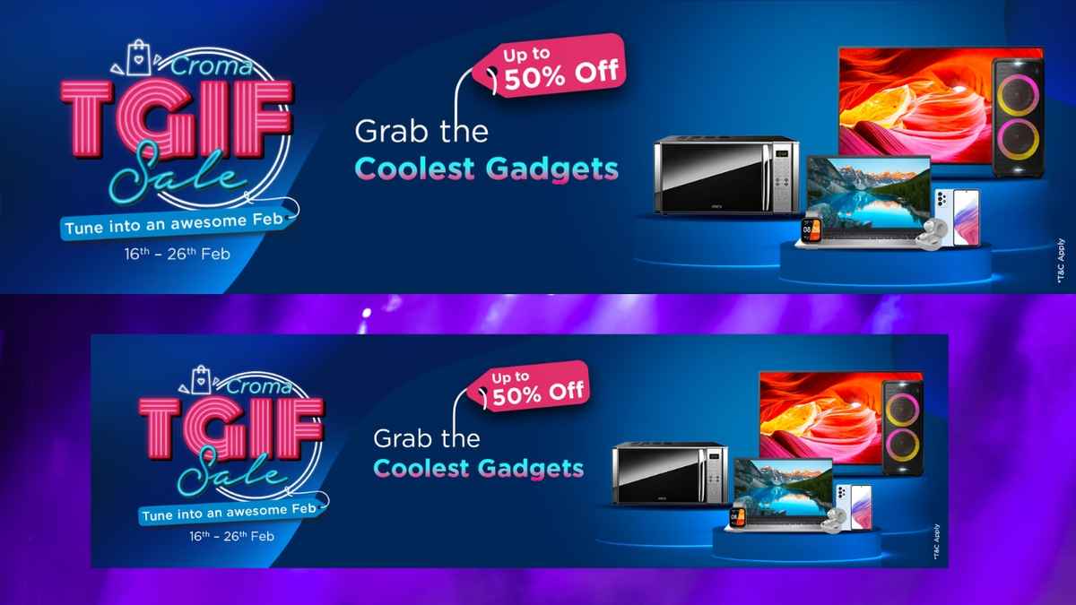 5 products with crazy offers in Croma’s TGIF sale from Apple, Lenovo, and more  | Digit
