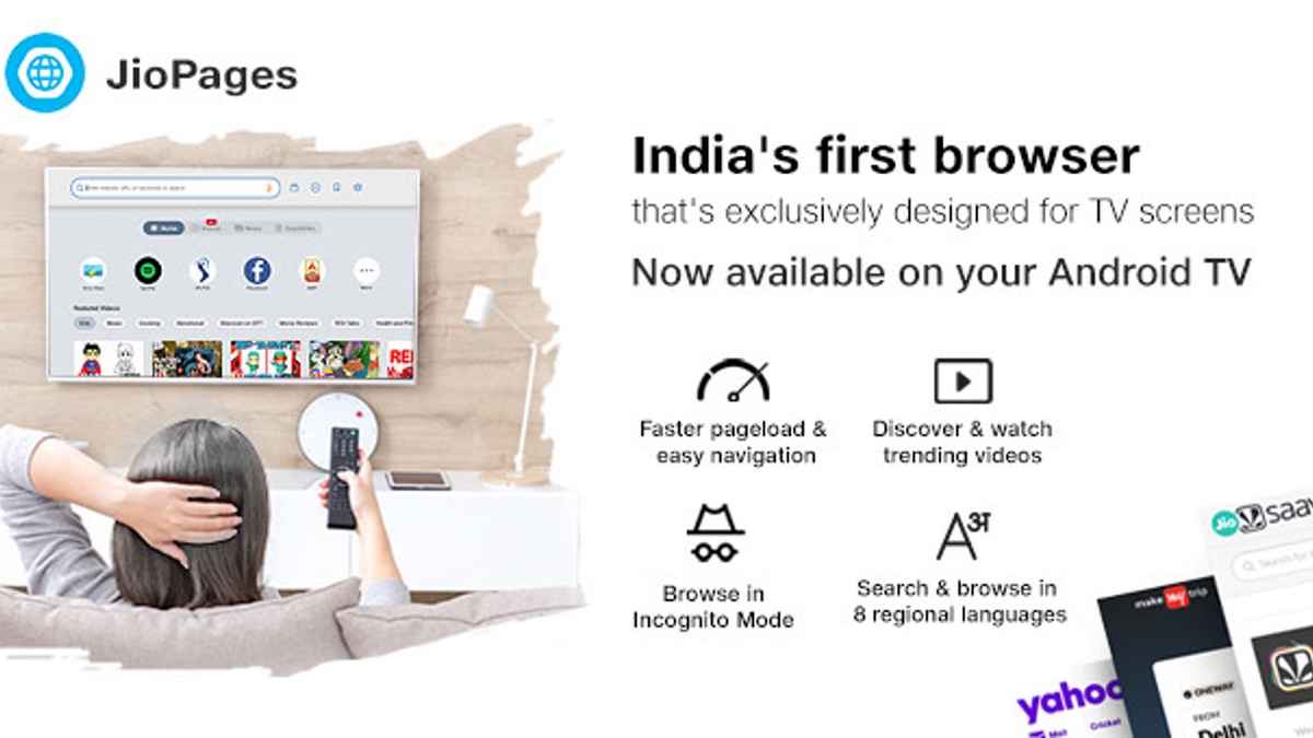 Reliance Jio releases JioPages browser for Android TV | Digit