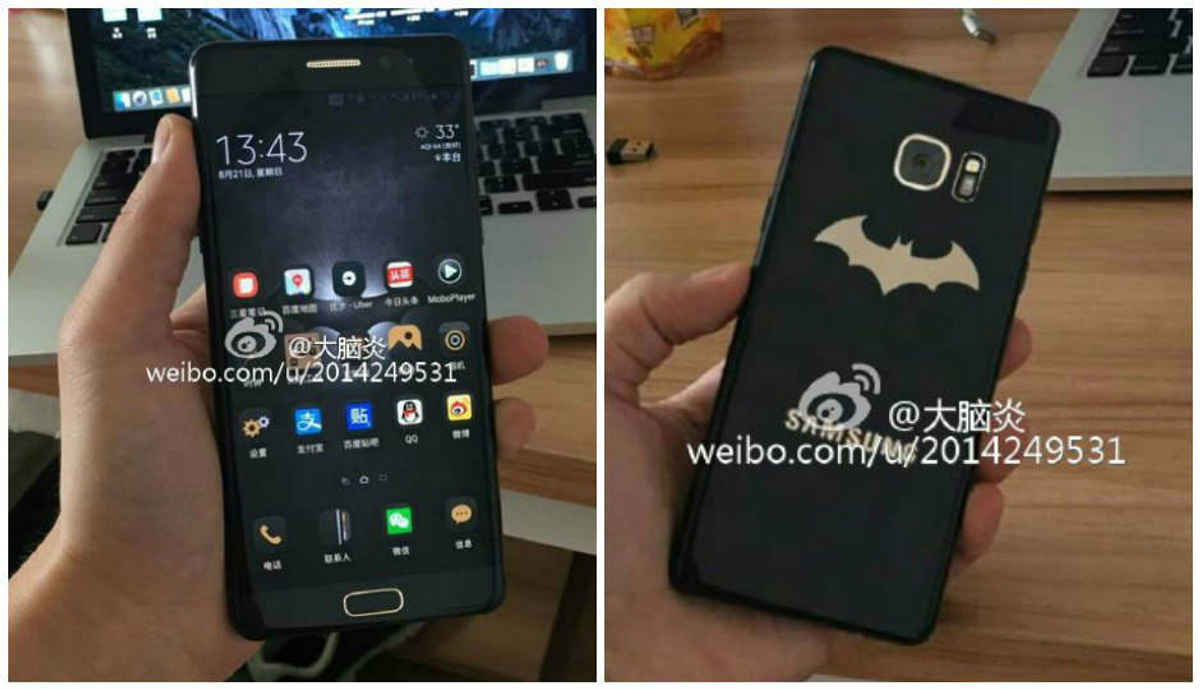 Samsung Galaxy Note 7 Batman-themed Injustice Edition leaked on Weibo |  Digit
