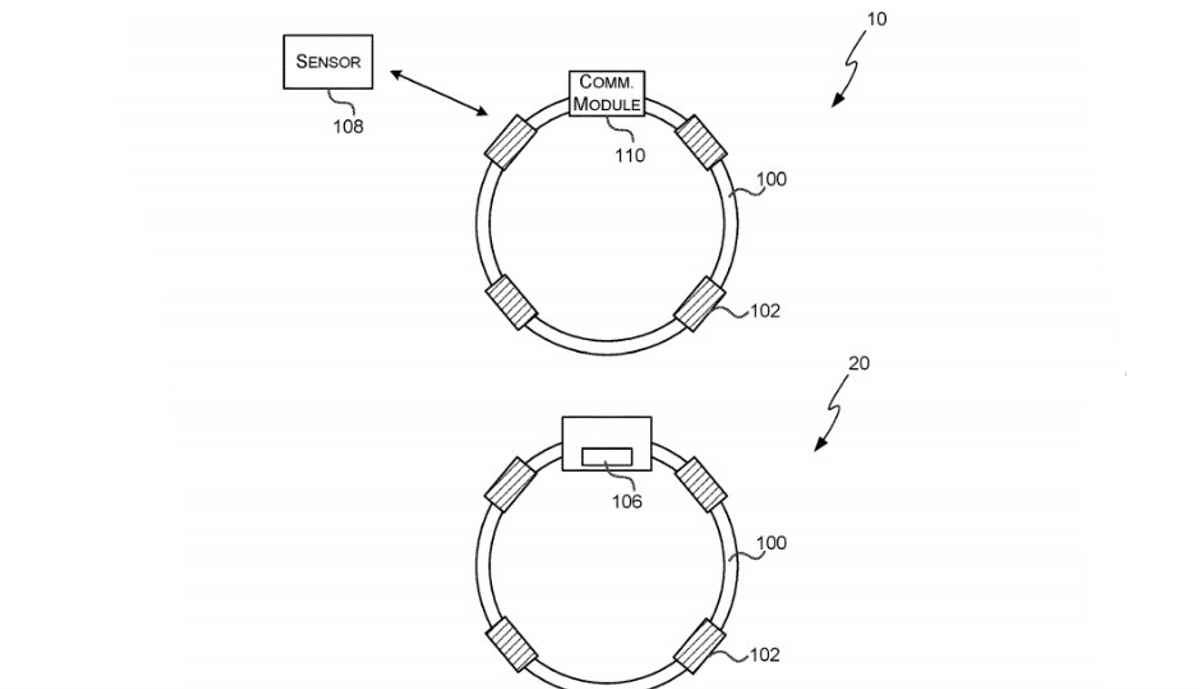 Microsoft patent shows wearable device with movable actuators targeted ...