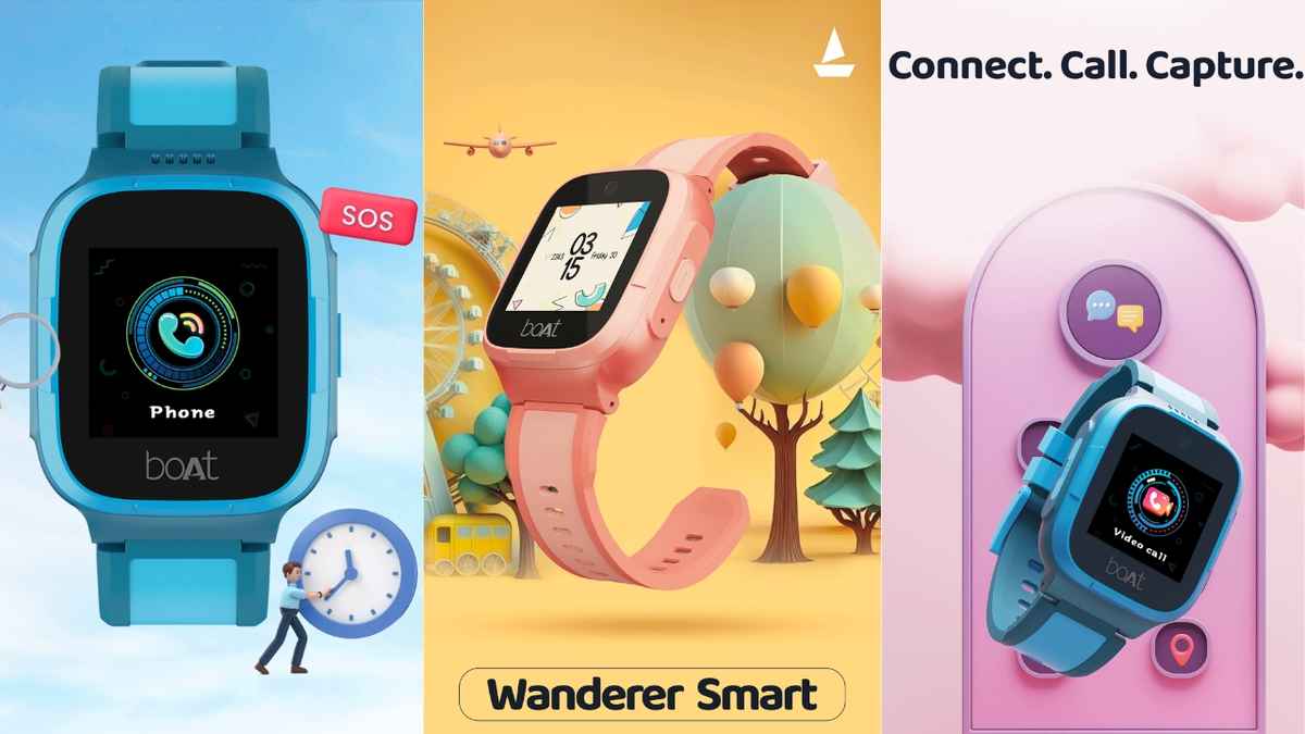 Boat Wanderer Smart is a new kids’ smartwatch with 5 features that keep children safe and connected