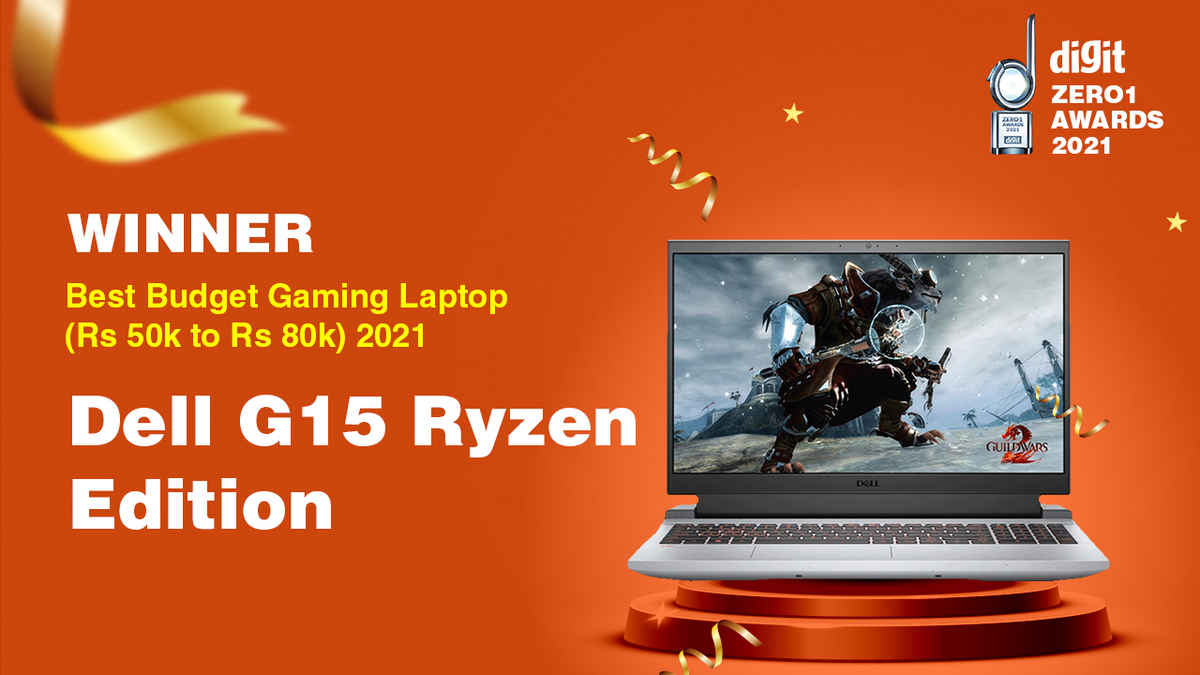 Digit Zero1 Awards 2021 Best Budget Gaming Laptop Digit