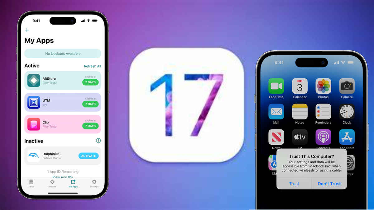 iOS 17 sideloading guide: How to sideload apps on iPhone despite Apple’s restrictions  | Digit