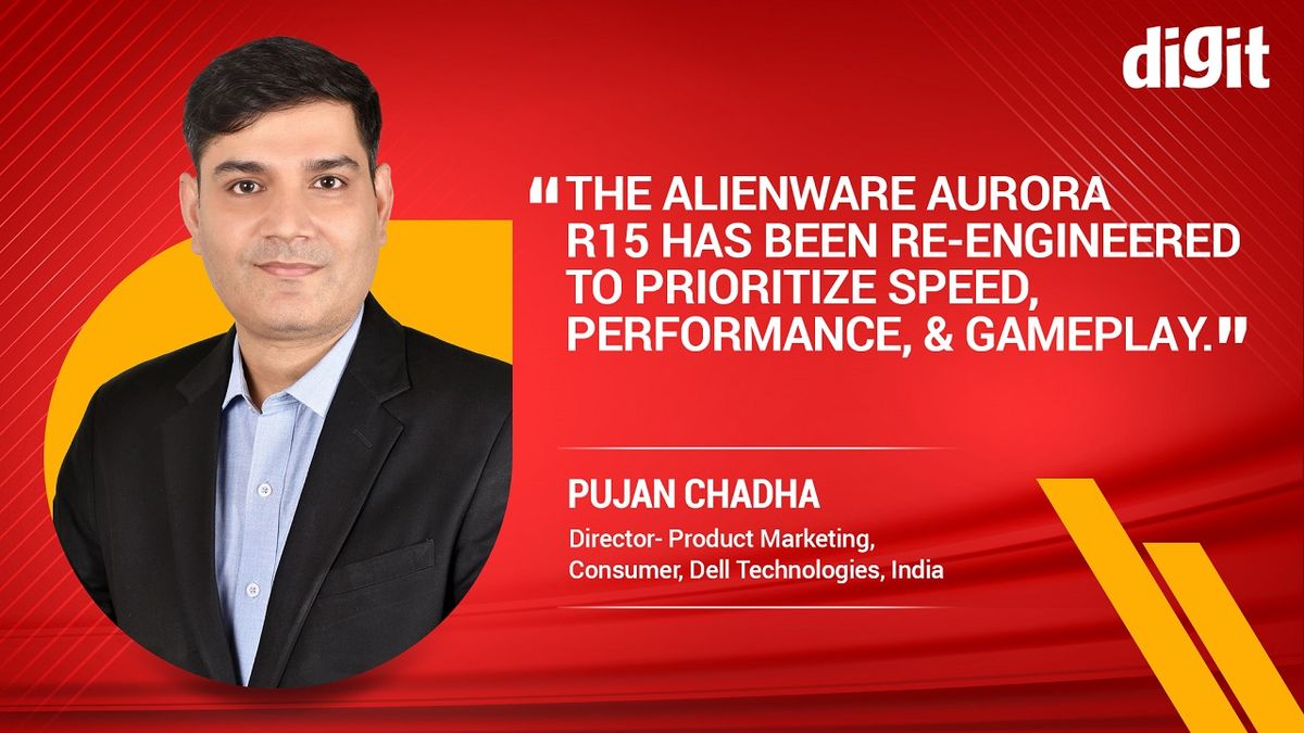 Under the hood of the Alienware Aurora R15 with Pujan Chadha, Director of Product Marketing at Dell India. - Vimarsana News