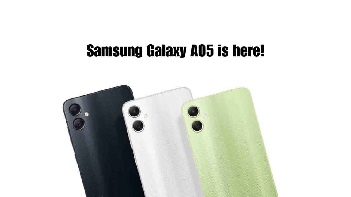 Samsung Galaxy A05 leaks point to a 50MP dual-camera setup