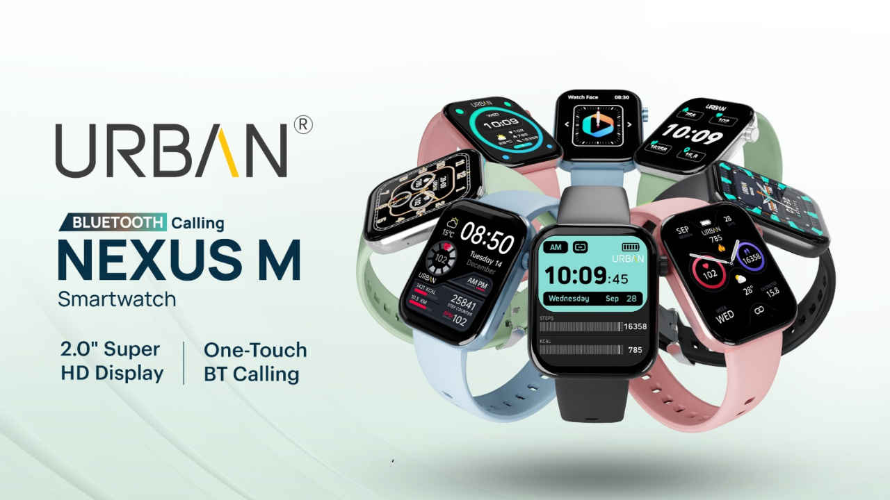ब्लूटूथ कॉलिंग और 2-इंच की डिस्प्ले के साथ लॉन्च हुई Urban Nexus M Smartwatch, इतनी कम कीमत चकरा देगी सिर