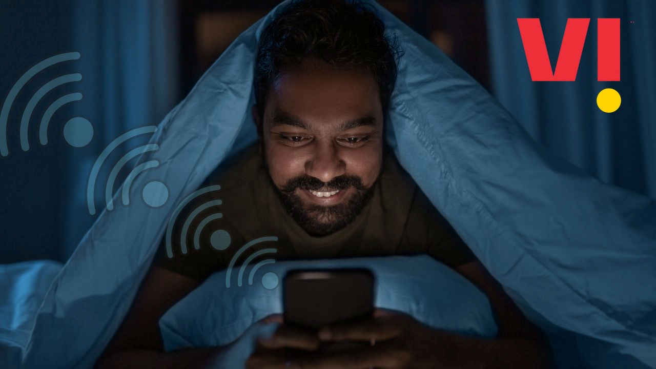 Unlimited night data from 12 am to 6 am on Vi’s new prepaid plans