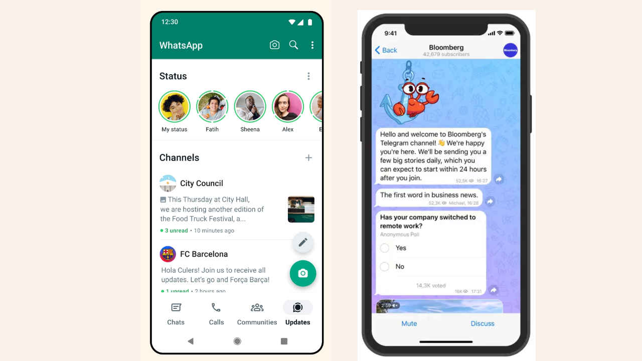 WhatsApp Channels regulation: Meta should look to Telegram for lessons