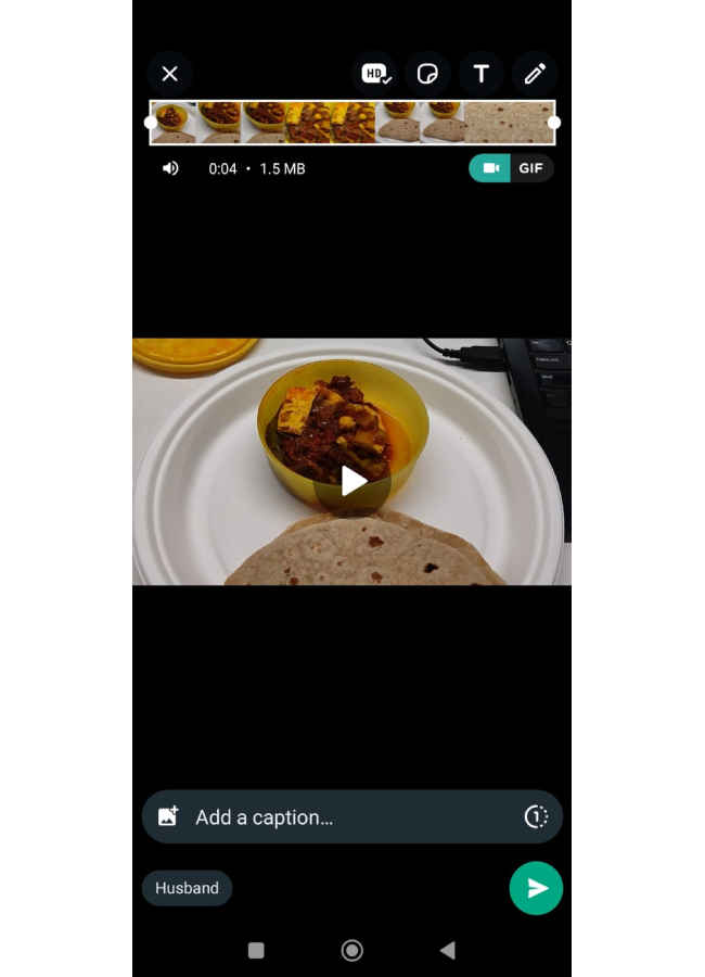 WhatsApp HD video feature come out
