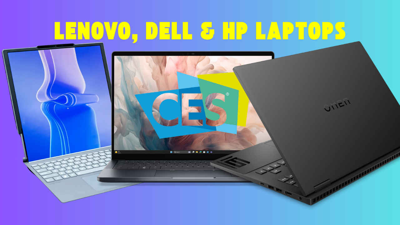 CES 2025: Laptop innovations from Dell, HP and Lenovo