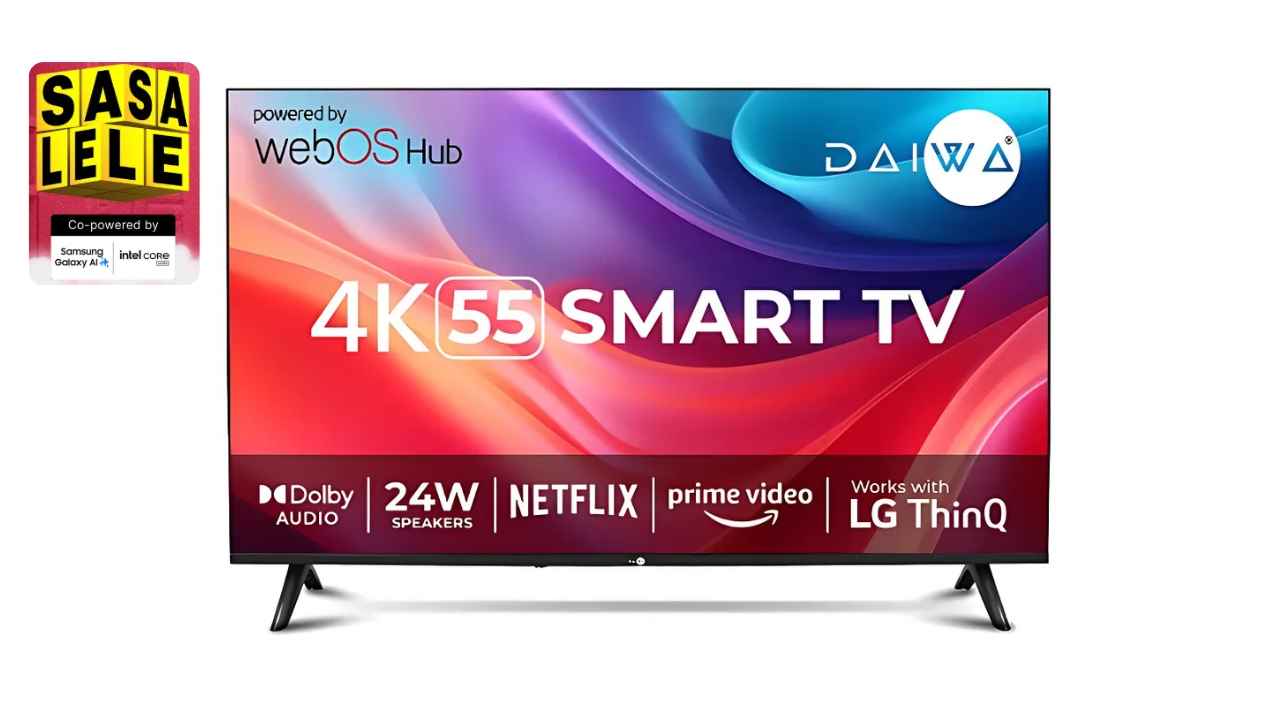 Flipkart SASA LELE సేల్ నుంచి 24 వేలకే Daiwa 55 ఇంచ్ స్మార్ట్ టీవీ అందుకోండి.!