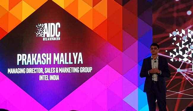 Intel Prakash Mallya AIDC 2018 Bangalore