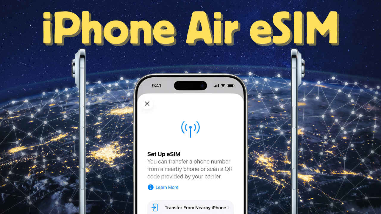 iPhone Air doesn’t support physical SIM: How to get, install and transfer eSIM in India