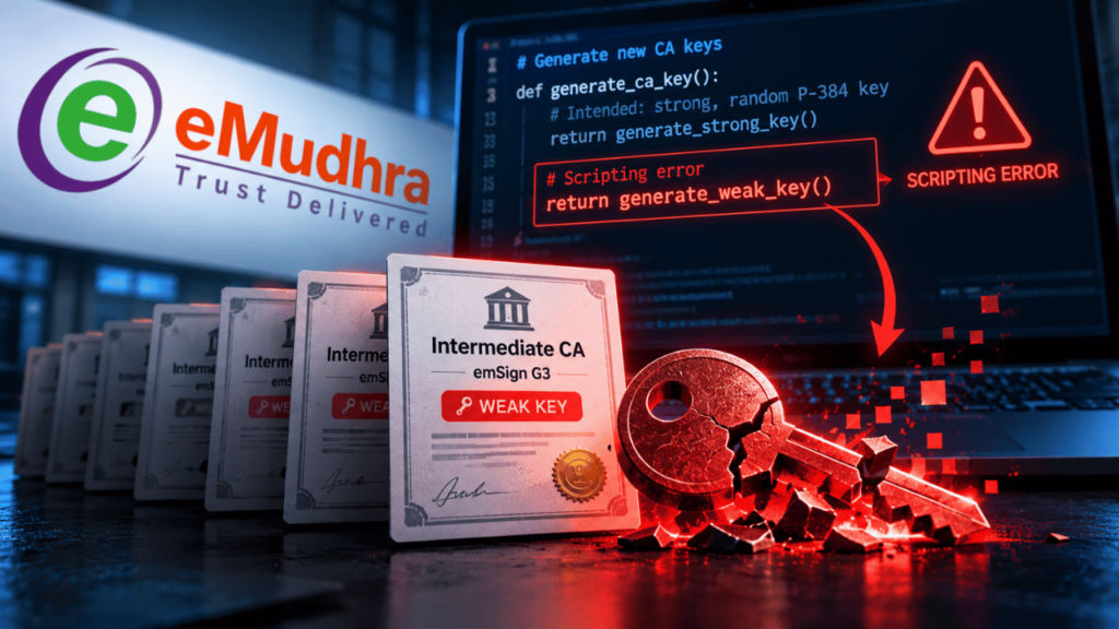 eMudhra What went wrong