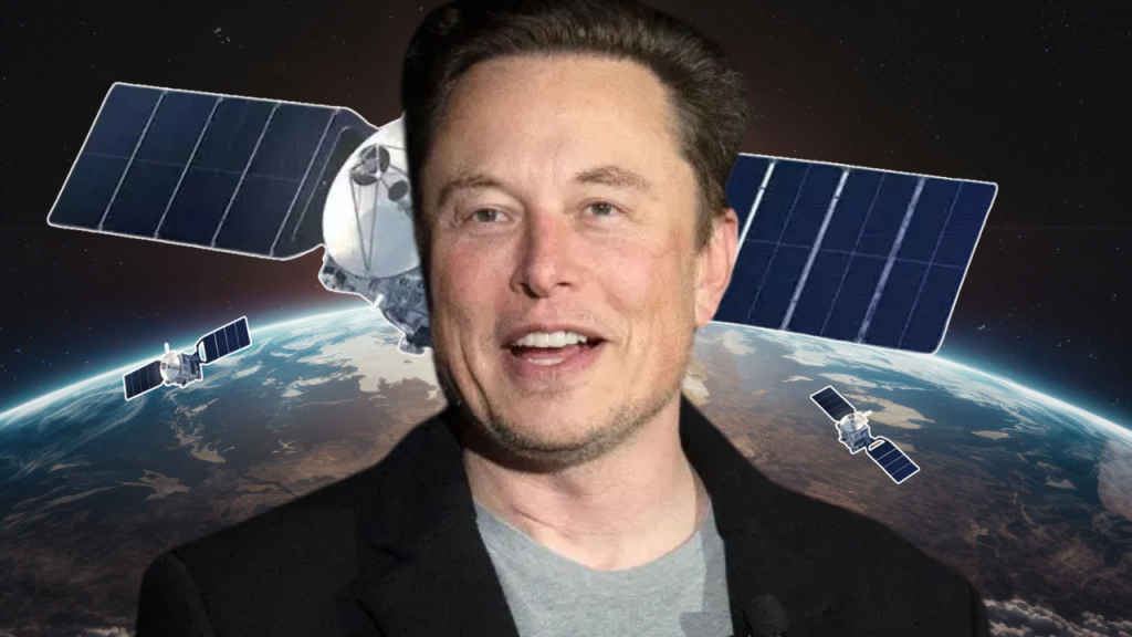 Elon Musk Starlink Satellite