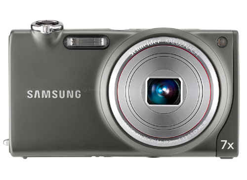 The Samsung ST5000 camera in grey