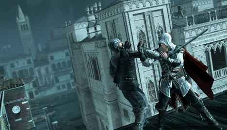 Assassin's Creed 2: Disarming an opponent