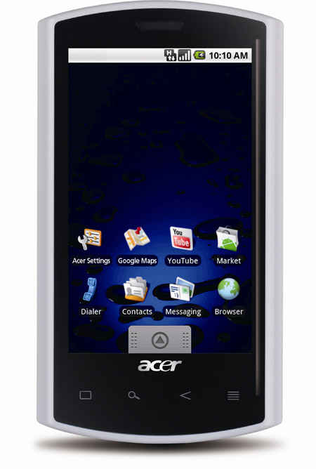 Acer Liquid is powered by the Qualcomm 8250 processor