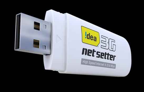 Idea Cellular Launches 21 6 Mbps 3g Netsetter Dongle For Rs 2 160 Digit