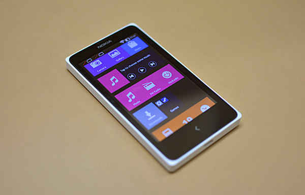 nokia x android phone white