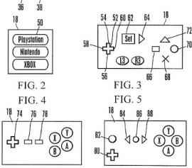Sony's patent for a universal gaming controller