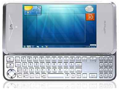 Windows 7 phone – ITG xpPhone running Windows 7
