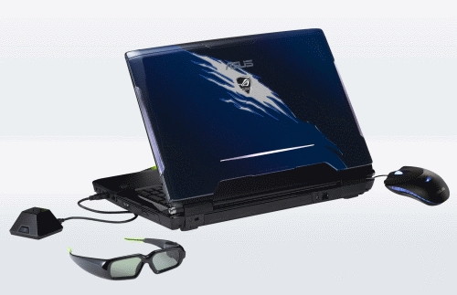 Asus G51J 3D Gaming Notebook with 3D Vision Kit