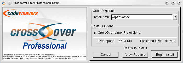 CrossOverinstaller