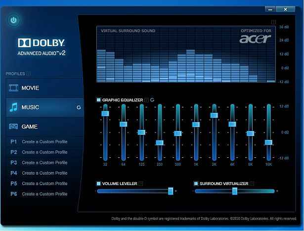 Dolby Sound Software