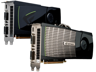 Fermi GPUs: GeForce GTX 470 (left) & GTX 480 (right)