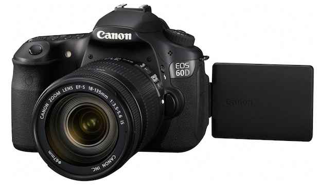 EOS 60D articulated LCD