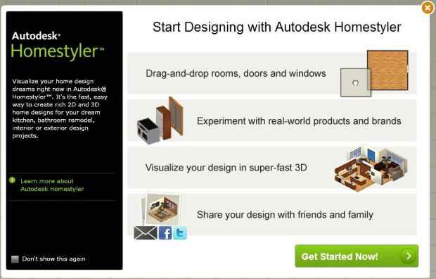 autodesk homestyler getting started