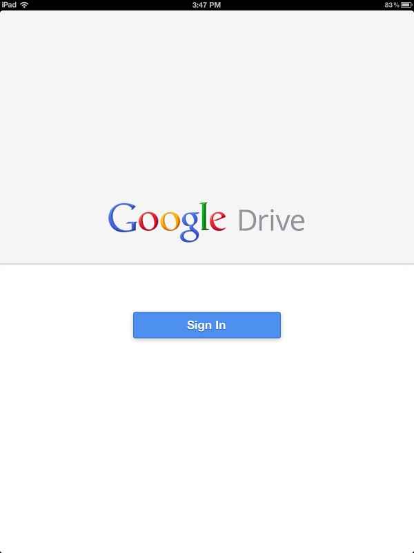 Google Drive for iPad and iPhone hands-on - The Verge