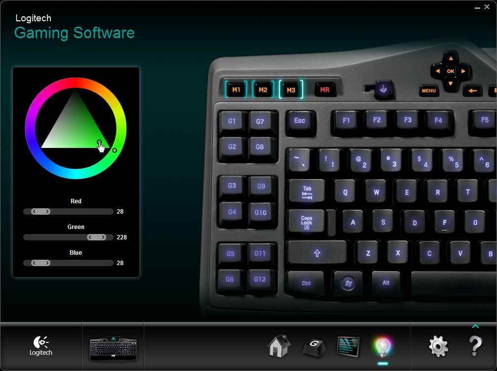 logitech gaming mouse with logitech setpoint keyboard