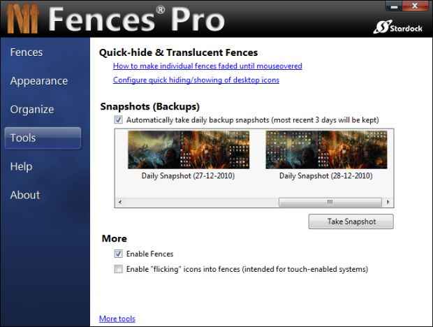 programs like stardock fences