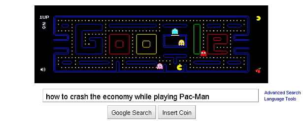 pac man google docs