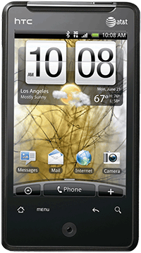 HTC Aria front facing