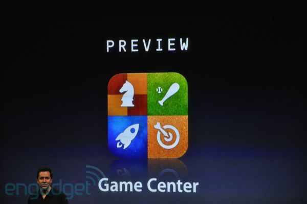 Games Center on iPhone OS 4
