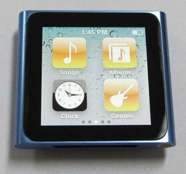 ipod nano touch screen