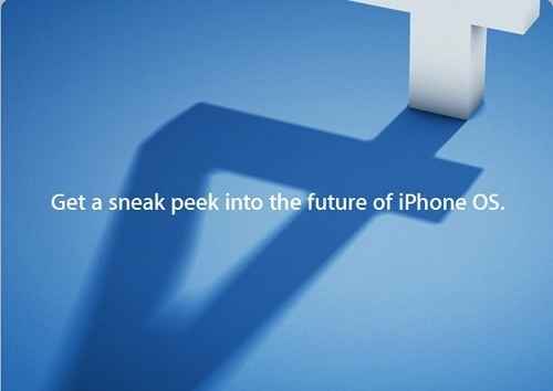 Sneak peek of iPhone OS 4