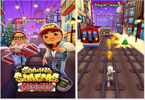 Latest and new update for Subway Surfers (London Tour) for Android