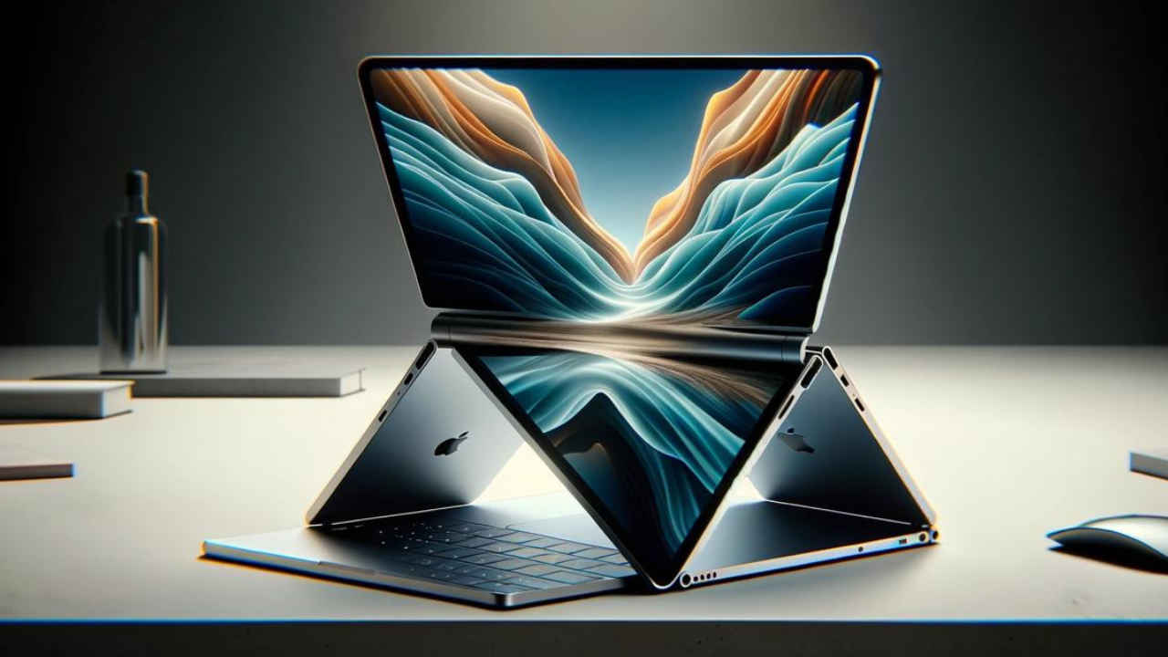 Don’t know about foldable iPhone, but a MacBook with foldable display is on its way?