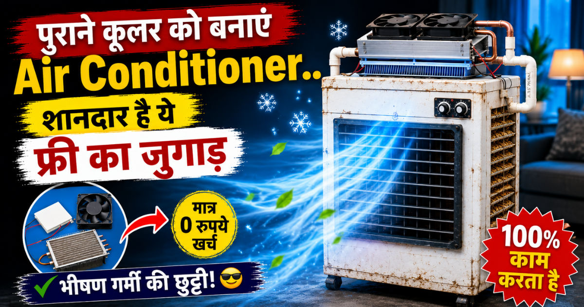 आज रात ही Air Cooler को बना लो AC! तगड़ा है ये फ्री का जुगाड़..गर्मी होगी छूमंतर
