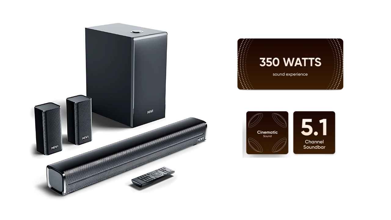 బిగ్ డిస్కౌంట్ తో రూ. 4,950 ధరలో 350W 5.1 ఛానల్ Soundbar అందుకోండి.!
