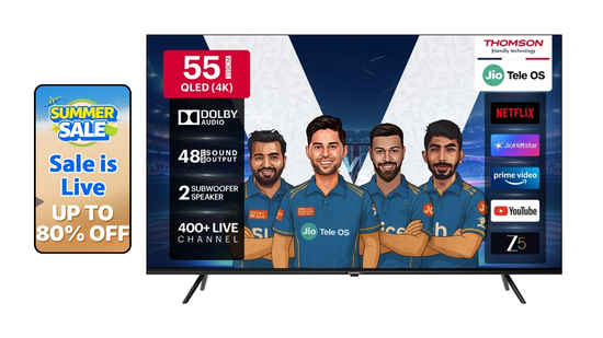ఫ్లిప్ కార్ట్ సేల్ నుంచి Thomson QLED Smart Tv లను అతి చవక ధరలో అందుకోండి.!